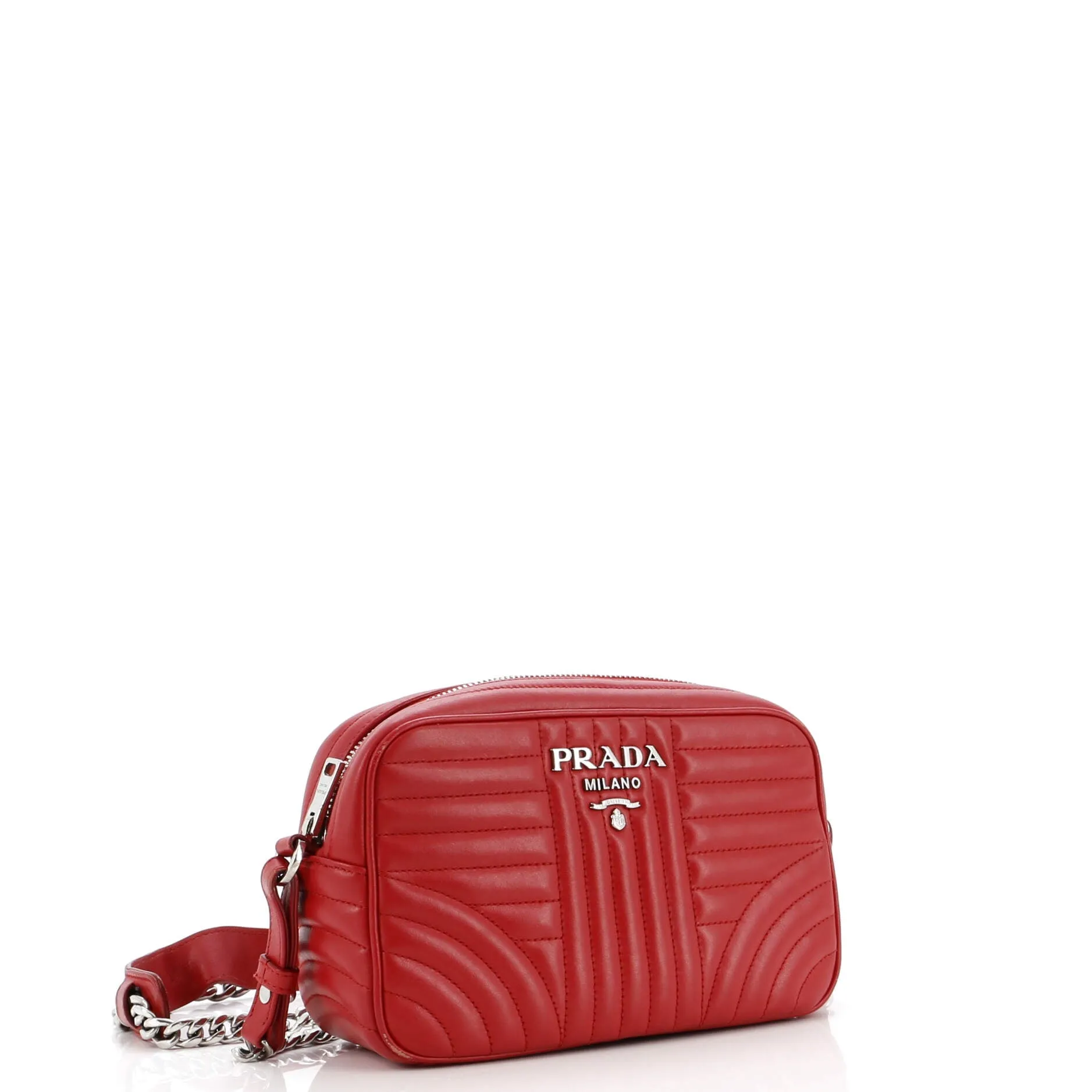 Camera Bag Diagramme Quilted Leather Small