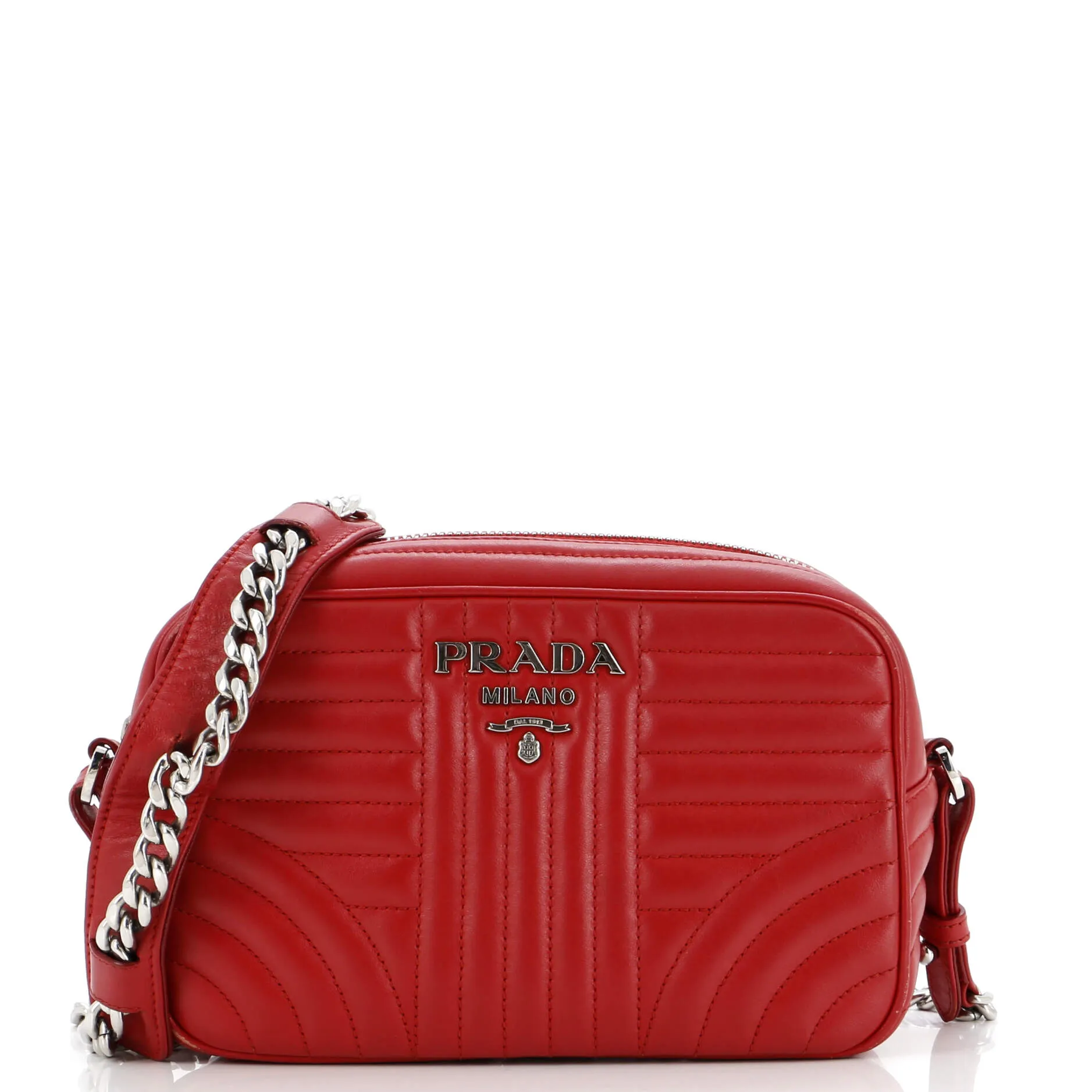 Camera Bag Diagramme Quilted Leather Small