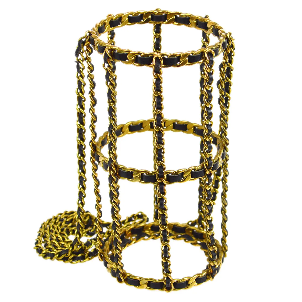 CHANEL 1994 Chain Water Bottle Holder 85361