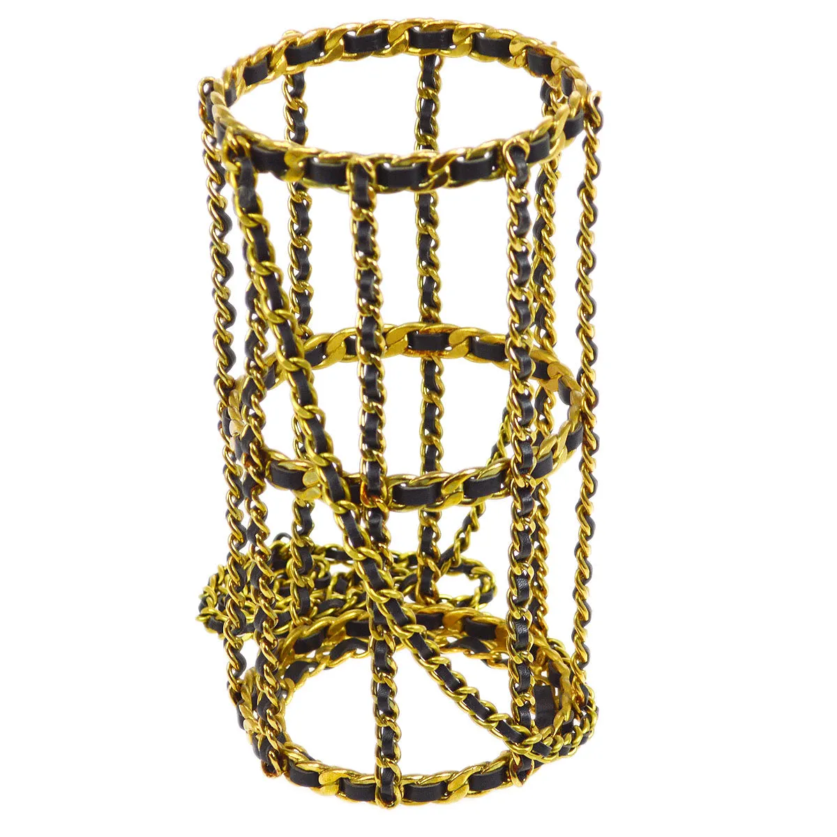 CHANEL 1994 Chain Water Bottle Holder 85361