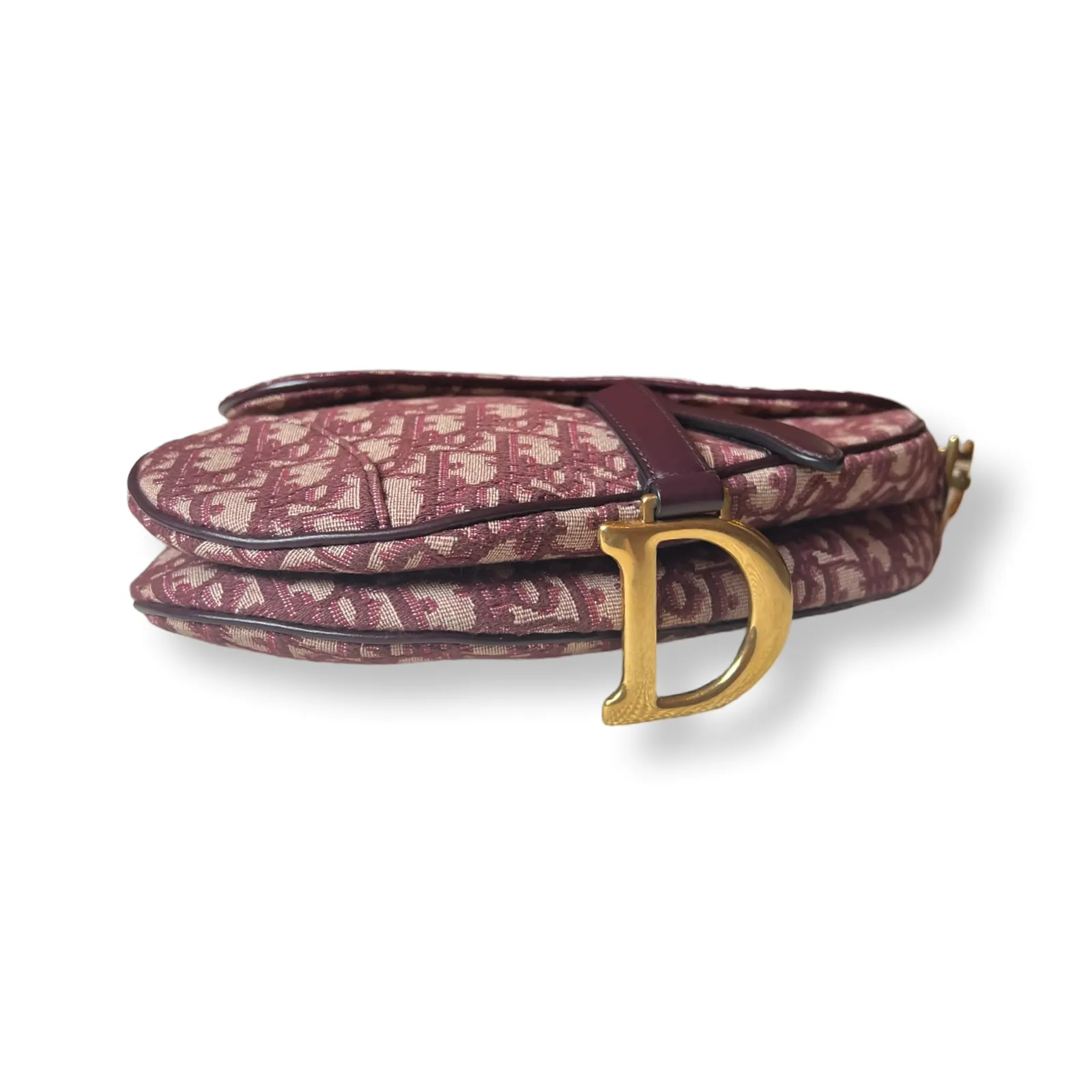 Dior Saddle Bag Oblique Red