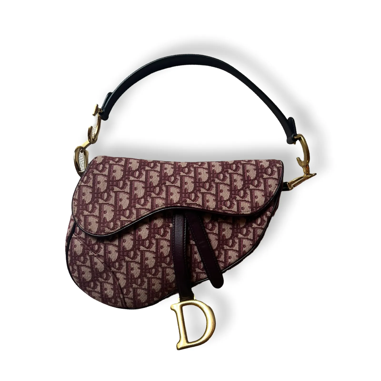 Dior Saddle Bag Oblique Red