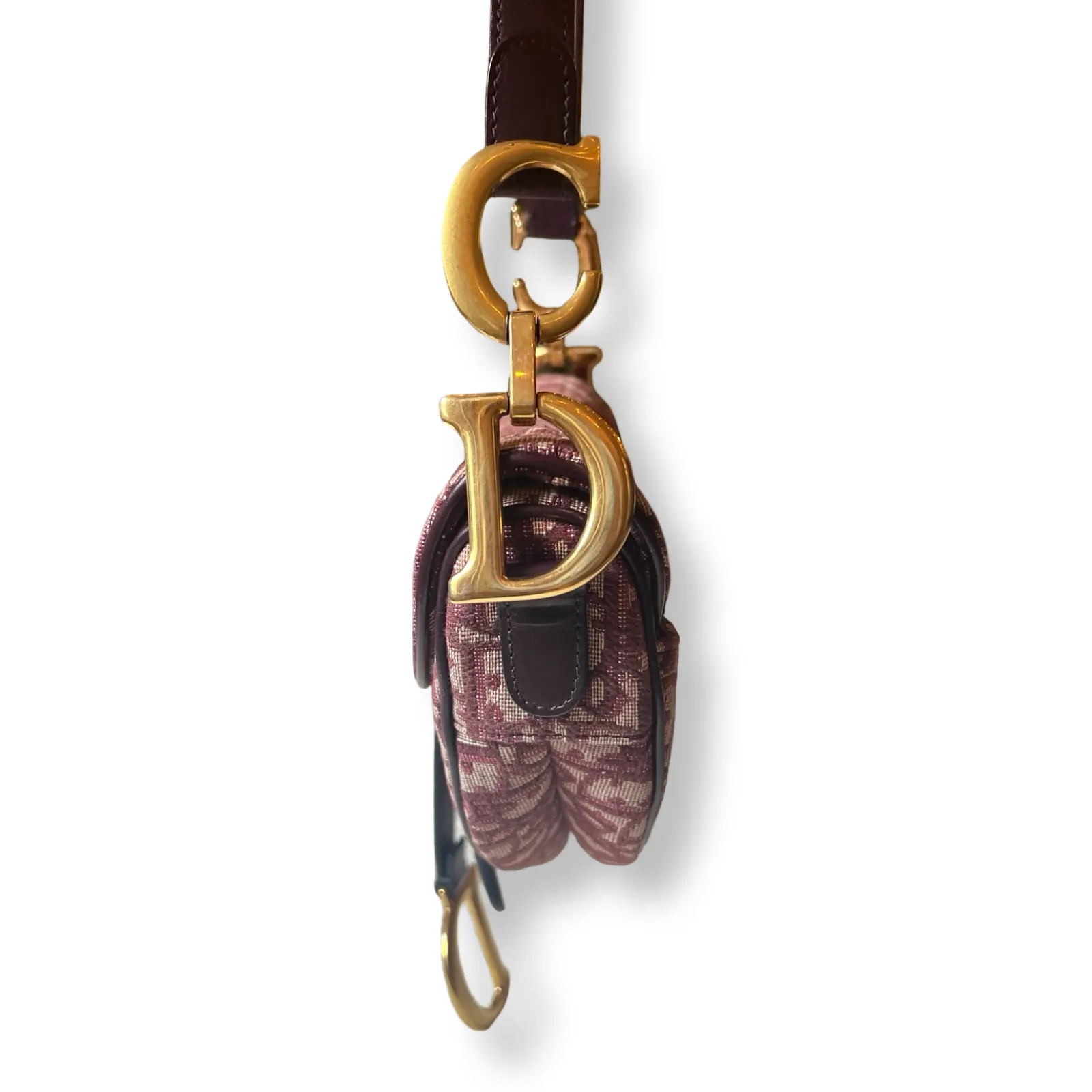 Dior Saddle Bag Oblique Red