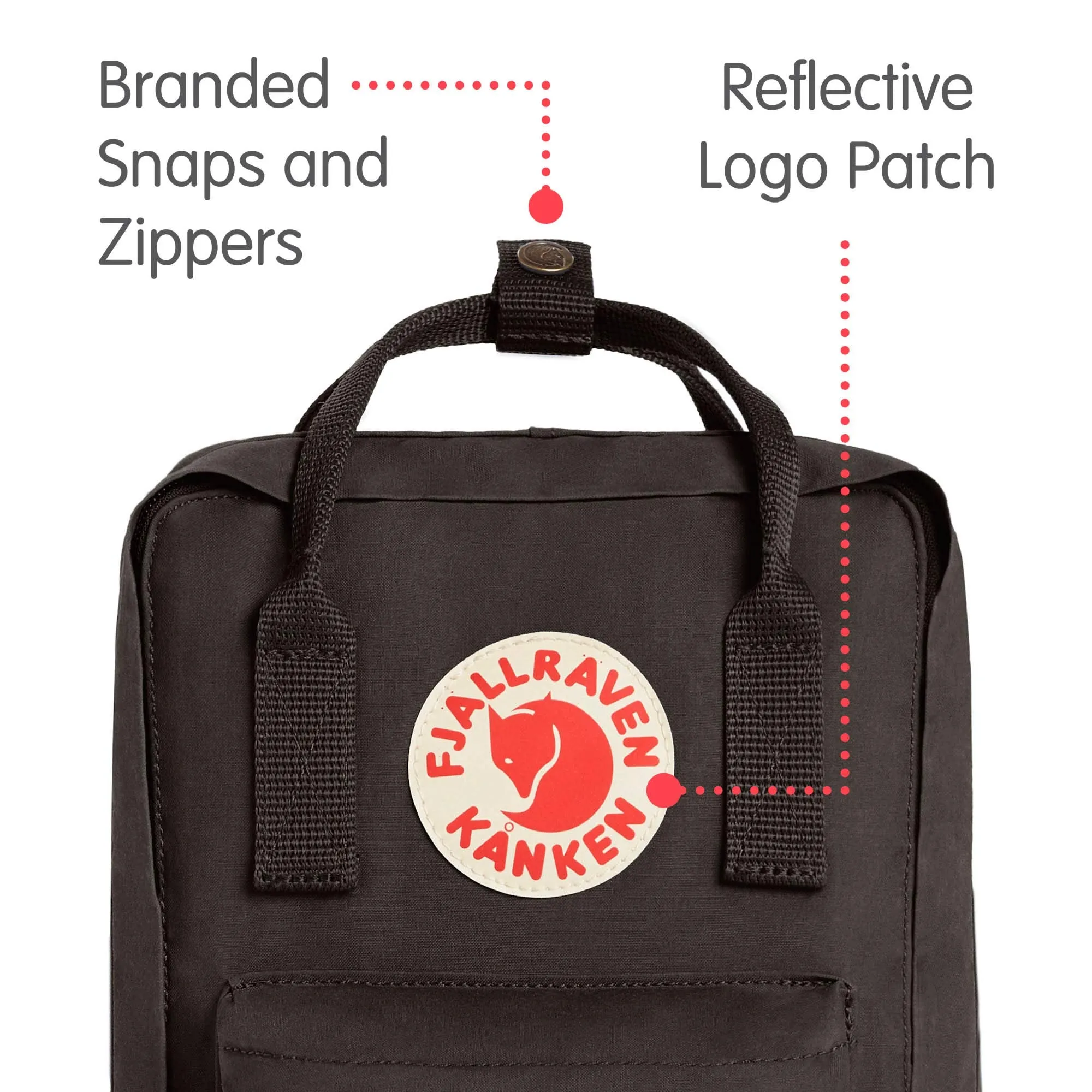 Fjallraven - Kanken Mini Classic Backpack for Everyday, Brown