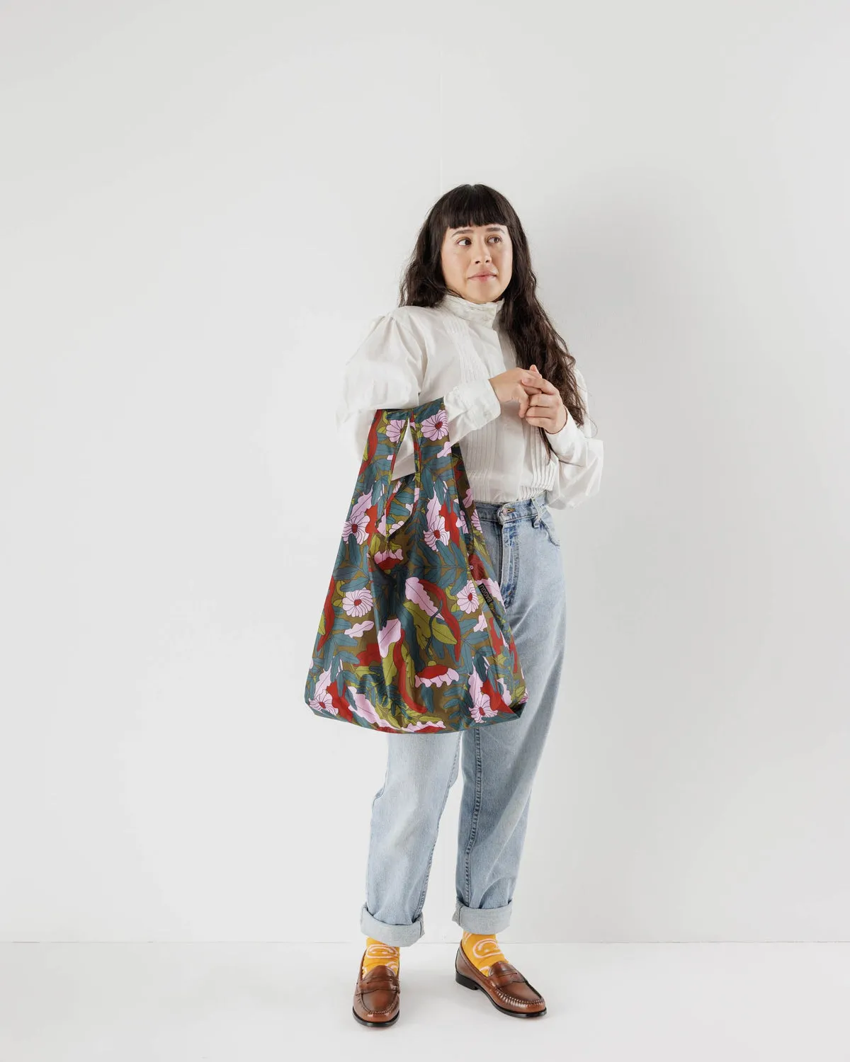 Pink Fern Standard Baggu