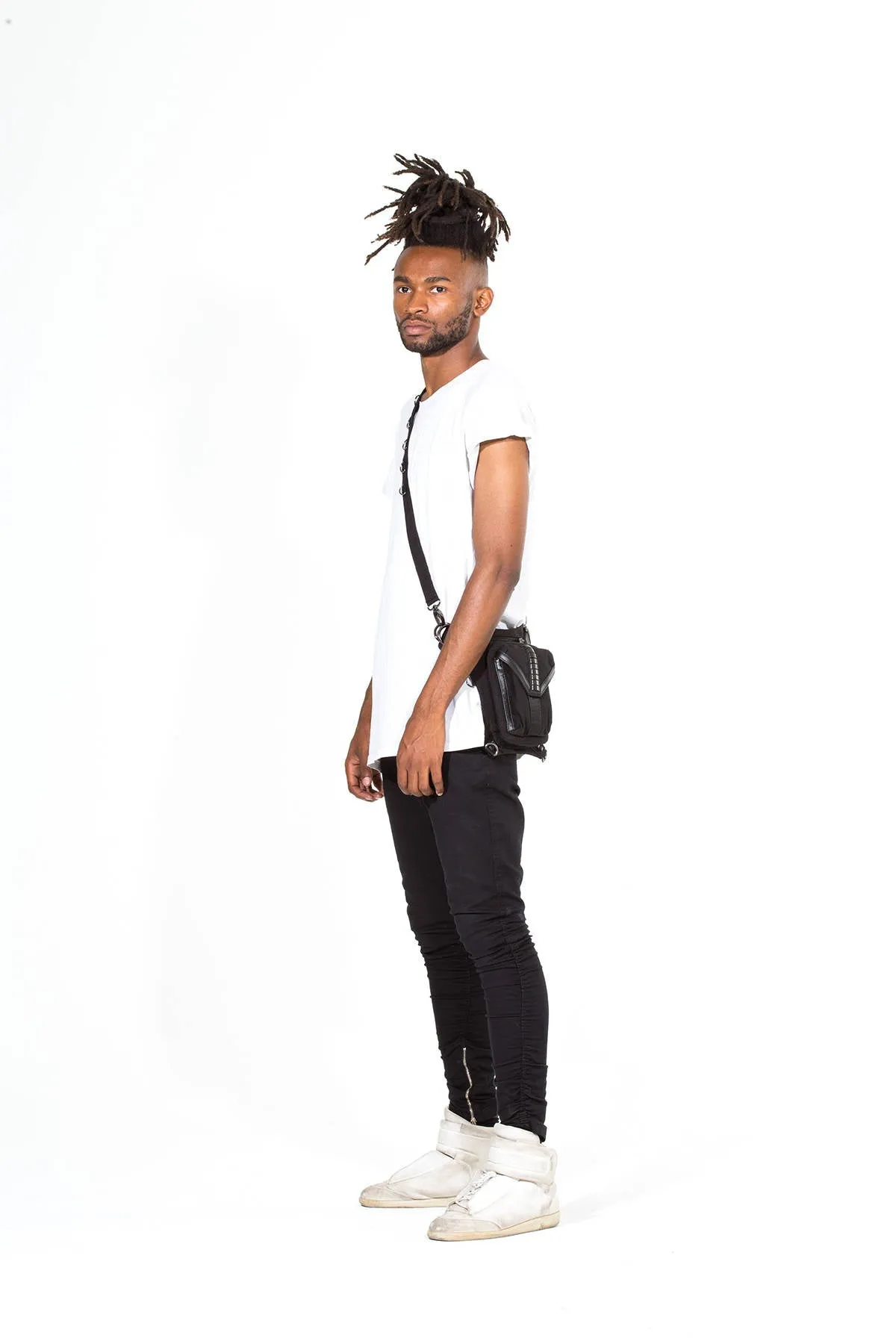 Vegan 2.0 Black Canvas Convertible Holster Bag